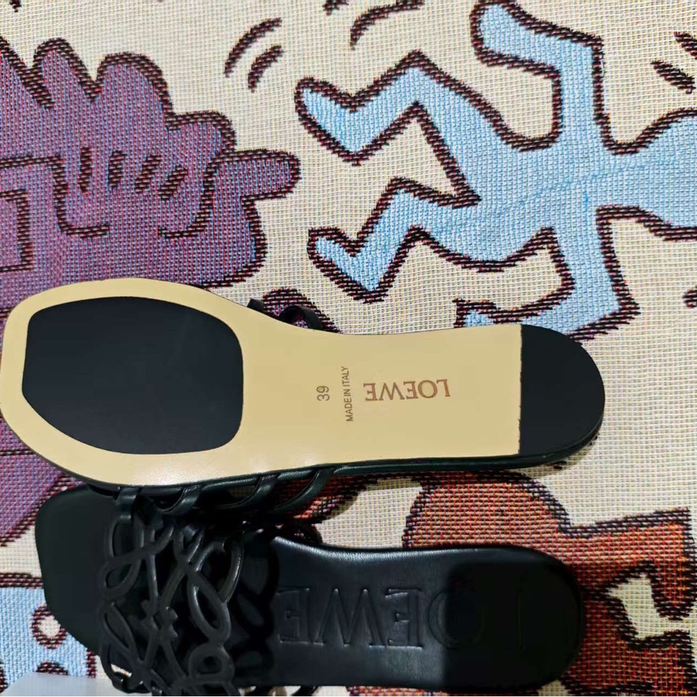 Loewe Black Sandals slippers - Picture 5 of 5